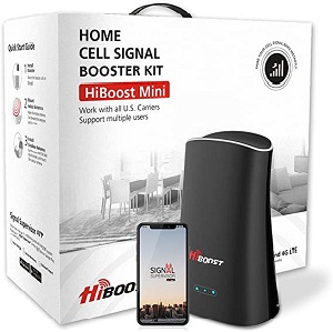 hiboost cell phone signal booster for home office